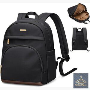 Mini Backpack Purse Convertible Daypack Lightweight Nylon 9 Pockets